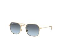 Ray - Ban Kid RJ9594S 223/V1 Sunglasses Metal Gold Blue Geometric Normal Shaded