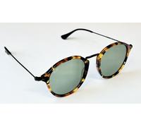Ray-Ban Sunglasses ROUND FLECK G-15 lens Black Havana frame RB2447 1157 -OFFERS