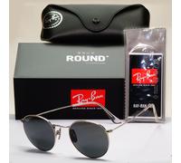 Ray-Ban Sunglasses Round Titanium Polarized Silver Black RB 8247 9209/48 50mm