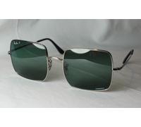 Ray-Ban Sunglasses Square RB 1971 9242/G6 New Silver - Polarized