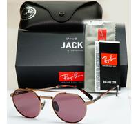 Ray-Ban Sunglasses Titanium Polarized Jack II Gold Violet RB 8265 3140/AF 53mm