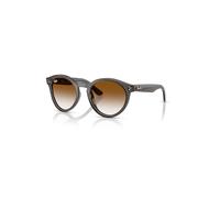 Ray-Ban Sunglasses Unisex 2180 Reverse - Transparent Dark Grey Frame Brown Lenses 52-22