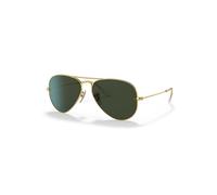 Ray-Ban Sunglasses Unisex Aviator | Aviation Collection - Arista Gold Frame Green Lenses 58-14