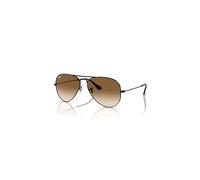 Ray-Ban Sunglasses Unisex Aviator Gradient - Black Frame Brown Lenses 62-14