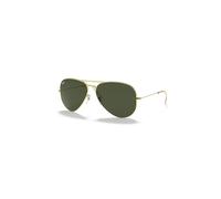 Ray-Ban Sunglasses Unisex Aviator Large Metal II - Arista Gold Frame Green Lenses 62-14