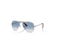 Ray-Ban Sunglasses Unisex Aviator Max - Silver Frame Blue Lenses 62-16