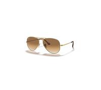 Ray-Ban Sunglasses Unisex Aviator Metal II - Arista Gold Frame Brown Lenses 58-14