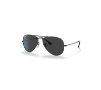 Ray-Ban Sunglasses Unisex Aviator Total Black - Black Frame Black Lenses Polarized 58-14