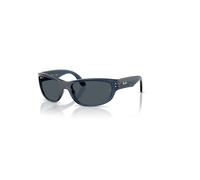 Ray-Ban Sunglasses Unisex Balorama Kids Bio-based - Transparent Blue Frame Grey Lenses 55-16