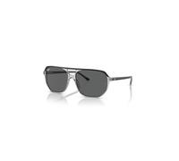Ray-Ban Sunglasses Unisex Bill One - Dark Grey On Transparent Grey Frame Grey Lenses 57-16