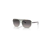 Ray-Ban Sunglasses Unisex Bill One - Havana On Transparent Green Frame Grey Lenses Polarized 60-16