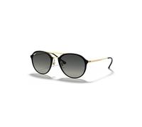 Ray-Ban Sunglasses Unisex Blaze Double Bridge - Black Frame Grey Lenses 61-14