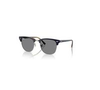 Ray-Ban Sunglasses Unisex Clubmaster Classic - Blue On Red Havana Frame Grey Lenses 49-21