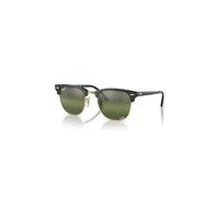 Ray-Ban Sunglasses Unisex Clubmaster Polarized+ Lenses - Green Frame Green Lenses Polarized 55-21