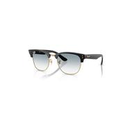 Ray-Ban Sunglasses Unisex Clubmaster Reverse - Black Frame Blue Lenses 51-21