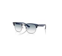 Ray-Ban Sunglasses Unisex Clubmaster Reverse - Transparent Navy Blue Frame Blue Lenses 54-21