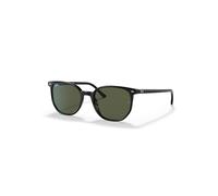 Ray-Ban Sunglasses Unisex Elliot - Black Frame Green Lenses 52-19