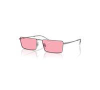 Ray-Ban Sunglasses Unisex Emy Bio-based - Gunmetal Frame Pink Lenses 59-17