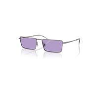 Ray-Ban Sunglasses Unisex Emy Bio-based - Gunmetal Frame Violet Lenses 56-17