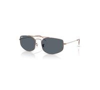 Ray-Ban Sunglasses Unisex Explorer V - Copper Frame Blue Lenses 60-17