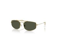 Ray-Ban Sunglasses Unisex Explorer V - Legend Gold Frame Green Lenses 60-17
