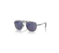 Ray-Ban Sunglasses Unisex Frank II Titanium - Silver Frame Grey Lenses 54-20
