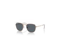 Ray-Ban Sunglasses Unisex Frank Rose Gold - Rose Gold Frame Blue Lenses 51-20
