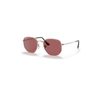 Ray-Ban Unisex RB3548N - Frame color: Rose Gold, Lens color: Polarized Violet Classic, Size 51-21/145
