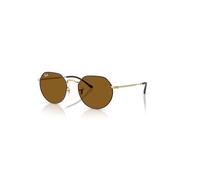 Ray-Ban Sunglasses Unisex Jack - Matt Arista Gold Frame Brown Lenses 53-20