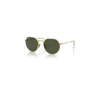 Ray-Ban Sunglasses Unisex Jack Titanium - Gold Frame Green Lenses 53-20