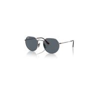 Ray-Ban Unisex Sunglass RB8165 Jack Titanium - Frame color: Gunmetal, Lens color: Blue