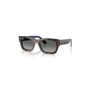 Ray-Ban Sunglasses Unisex Joseph - Havana Grey On Gradient Blue Frame Grey Lenses 55-20