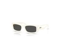 Ray-Ban Sunglasses Unisex Kiliane Puffer - Full Cream Frame Black Lenses 55-19