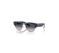 Ray-Ban Sunglasses Unisex Mega Clubmaster - Blue Frame Blue Lenses Polarized 50-21
