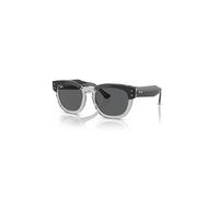 Ray-Ban Sunglasses Unisex Mega Hawkeye - Dark Grey On Transparent Grey Frame Grey Lenses 53-21