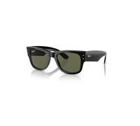 Ray-Ban Sunglasses Unisex Mega Wayfarer - Black Frame Green Lenses Polarized 51-21