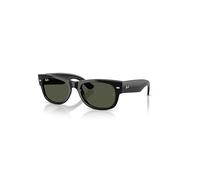 Ray-Ban Sunglasses Unisex Mega Wayfarer II - Black Frame Green Lenses 52-21