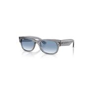 Ray-Ban Sunglasses Unisex Mega Wayfarer II - Grey Frame Blue Lenses 55-21