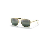 Ray-Ban Sunglasses New Caravan Chromance Gold RB 3636 9196/G6 55mm