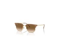 Ray-Ban Sunglasses Unisex New Clubmaster - Gold Frame Brown Lenses 51-20