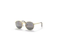 Ray-Ban Sunglasses Unisex New Round Polarized+ Lenses - Gold Frame Grey Lenses Polarized 53-21