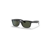 Ray-Ban Sunglasses Unisex New Wayfarer Classic - Black Frame Green Lenses 55-18