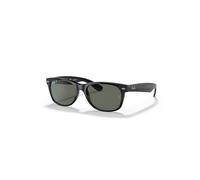 Ray Ban - RB2132 New Wayfarer Classic Polished Black Green Polarized - 52 - Sunglasses
