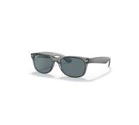 Ray-Ban Sunglasses Unisex New Wayfarer Classic - Grey Frame Blue Lenses Polarized 55-18