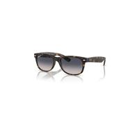Ray - Ban Unisex RB2132 NEW WAYFARER 865/78 Sunglasses Nylon Turtle Blue Squared Polarized Shaded