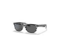 Ray-Ban Sunglasses Unisex New Wayfarer Color Mix - Striped Grey Frame Grey Lenses 52-18