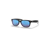 Ray-Ban Sunglasses Unisex New Wayfarer Flash - Black Frame Blue Lenses 55-18