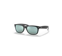 Ray-Ban Sunglasses Unisex New Wayfarer Flash - Black Frame Silver Lenses 55-18