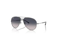 Ray-Ban Sunglasses Unisex Old Aviator - Gunmetal Frame Blue Lenses Polarized 58-14