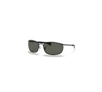 Ray-Ban Sunglasses Unisex Olympian I Deluxe - Black Frame Green Lenses Polarized 62-18